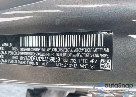 2024 Dodge Hornet Gt из США, поврежденный, VIN ZACNDFAN2R3A39839